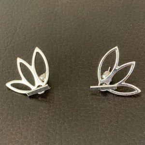 Lotus flower earrings